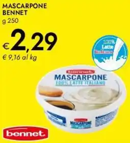 Bennet Mascarpone BENNET offerta