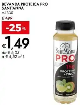 Bennet Bevanda proteica pro SANT'ANNA offerta