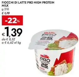 Bennet Fiocchi di latte pro high protein MILK offerta