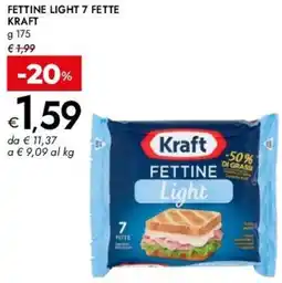Bennet Fettine light 7 fette KRAFT offerta