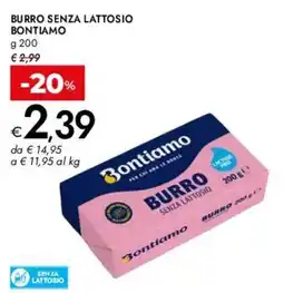 Bennet Burro senza lattosio BONTIAMO offerta