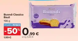 Carrefour Buondi classico BAULI offerta