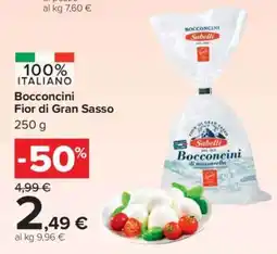 Carrefour Bocconcini Fior di Gran Sasso offerta