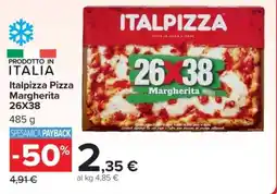 Carrefour Italpizza Pizza Margherita 26x38 offerta