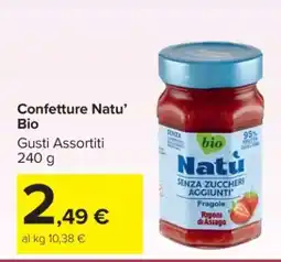 Carrefour Confetture Natu’ Bio offerta