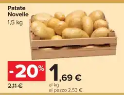 Carrefour Patate Novelle offerta