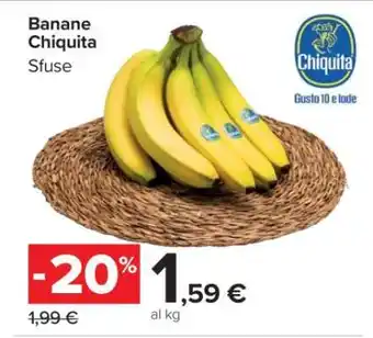 Carrefour BANANE CHIQUITA offerta