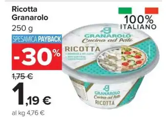 Carrefour RICOTTA GRANAROLO offerta