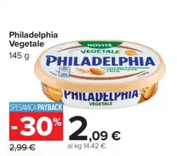 Carrefour PHILADELPHIA vegetale offerta