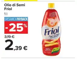 Carrefour Olio di Semi Friol offerta