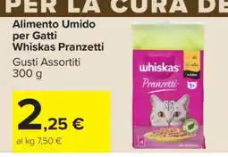 Carrefour Whiskas Pranzetti offerta