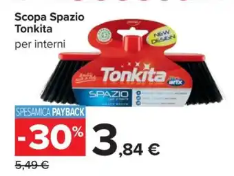 Carrefour SCOPA SPAZIO TONKITA offerta