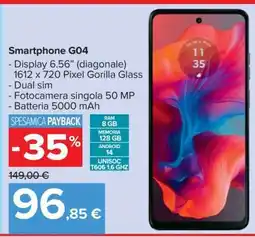 Carrefour Smartphone G04 offerta