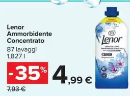 Carrefour Lenor Ammorbidente Concentrato offerta