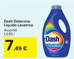 Carrefour DASH Detersivo Liquido Lavatrice offerta