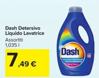 Carrefour DASH Detersivo Liquido Lavatrice offerta