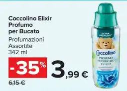 Carrefour Coccolino Elixir Profumo per Bucato offerta