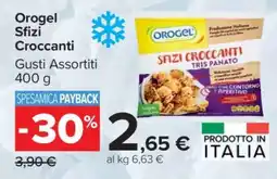 Carrefour OROGEL Sfizi Croccanti offerta
