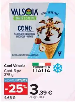 Carrefour Coni Valsoia offerta