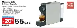 Carrefour Macchina Caffè Scishare Capsule offerta