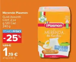 Carrefour Merende Plasmon offerta