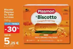 Carrefour Biscotto Plasmon Su Tutta La Linea offerta