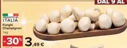 Carrefour Funghi Champignon offerta