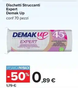 Carrefour Dischetti Struccanti Expert Demak Up offerta