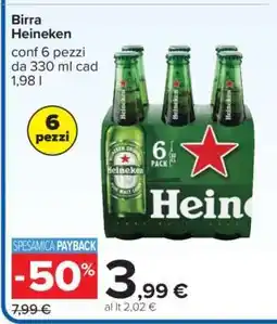 Carrefour BIRRA HEINEKEN offerta