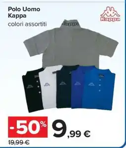 Carrefour POLO UOMO KAPPA offerta