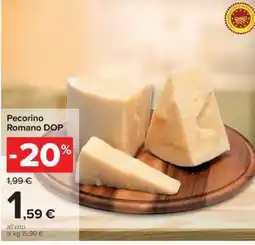 Carrefour Pecorino Romano DOP offerta