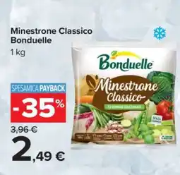 Carrefour Minestrone Classico Bonduelle offerta