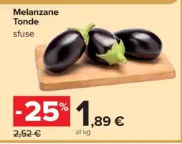 Carrefour Melanzane Tonde offerta