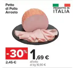 Carrefour Petto di Pollo Arrosto offerta
