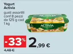 Carrefour YOGURT ACTIVIA offerta