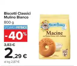 Carrefour Biscotti Classici Mulino Bianco offerta