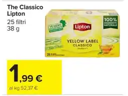 Carrefour The Classico Lipton offerta