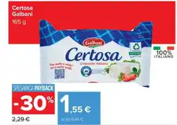 Carrefour CERTOSA GALBANI offerta