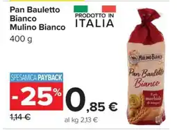 Carrefour Pan Bauletto Bianco Mulino Bianco offerta