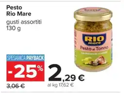 Carrefour PESTO RIO MARE offerta