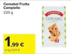 Carrefour Cereabel Frutta Campiello offerta