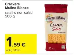 Carrefour Crackers MULINO BIANCO offerta