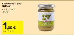 Carrefour Creme spalmabili Ortocori offerta