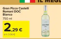 Carrefour Gran Picco Castelli Romani DOC Bianco offerta