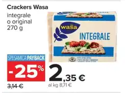 Carrefour Crackers Wasa offerta