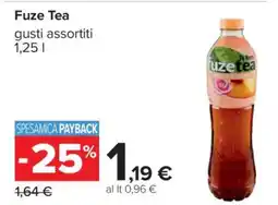 Carrefour Fuze Tea offerta