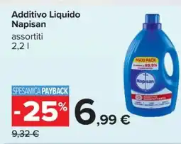 Carrefour Additivo Liquido Napisan offerta