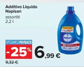 Carrefour Additivo Liquido Napisan offerta