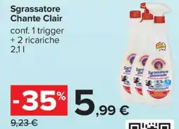 Carrefour Sgrassatore Chante Clair offerta
