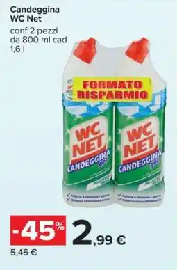 Carrefour Candeggina WC Net offerta